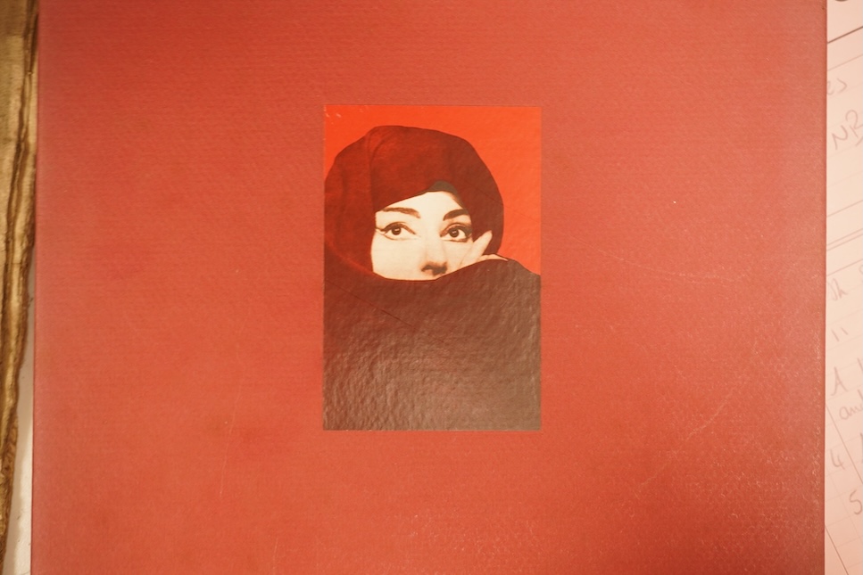 Tiberi, Jean & Others - Maria Callas: Une femme, une voix, un mythe ... boxed catalogue to accompany the exhibition at the Salle Saint-Jean, Hotel de Ville de Paris, 1998. *contents: booklet (as titled above, illus. 38pp